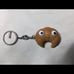 Kidrobot Yummy Breakfast Croissant Keychain